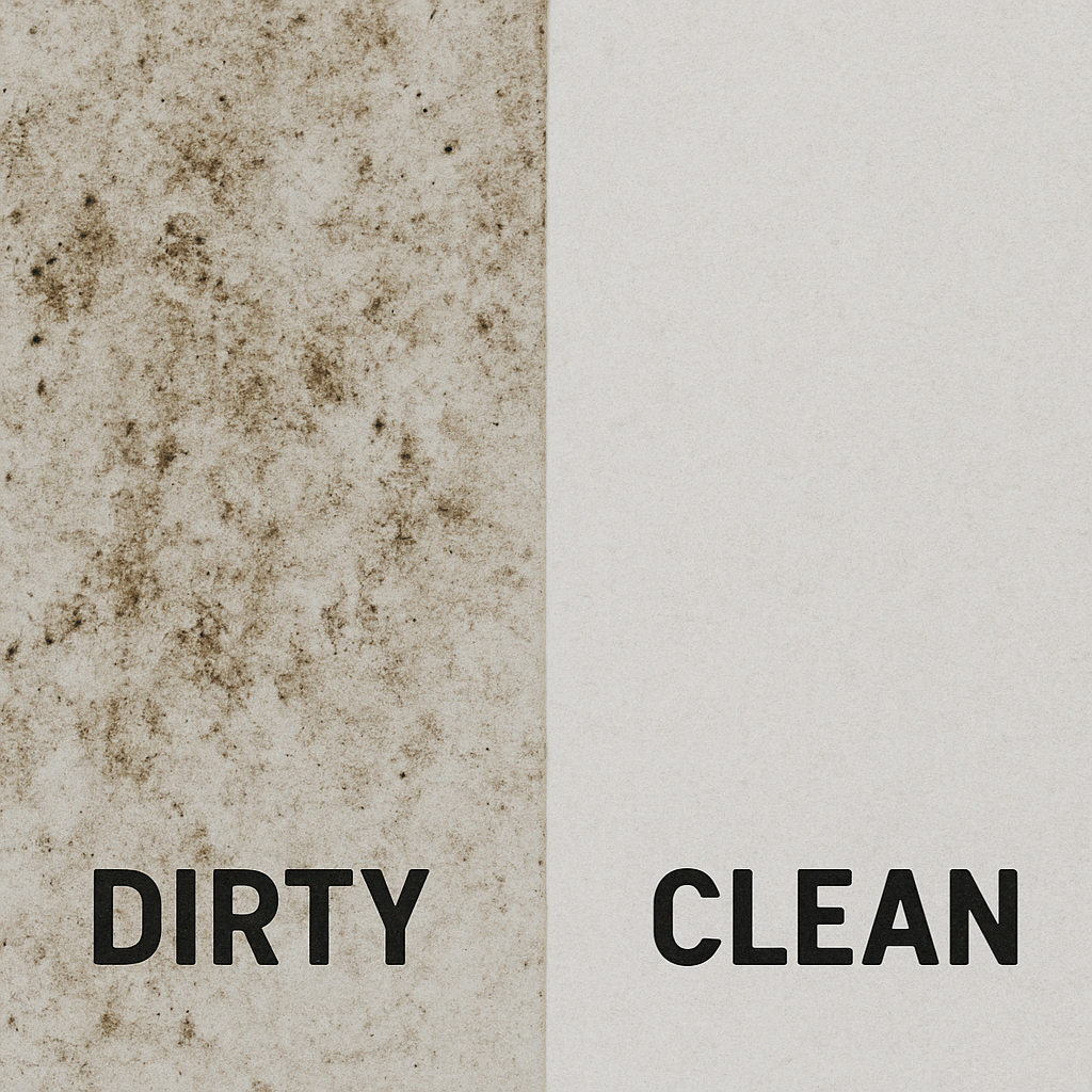 Dirty vs Clean Filter