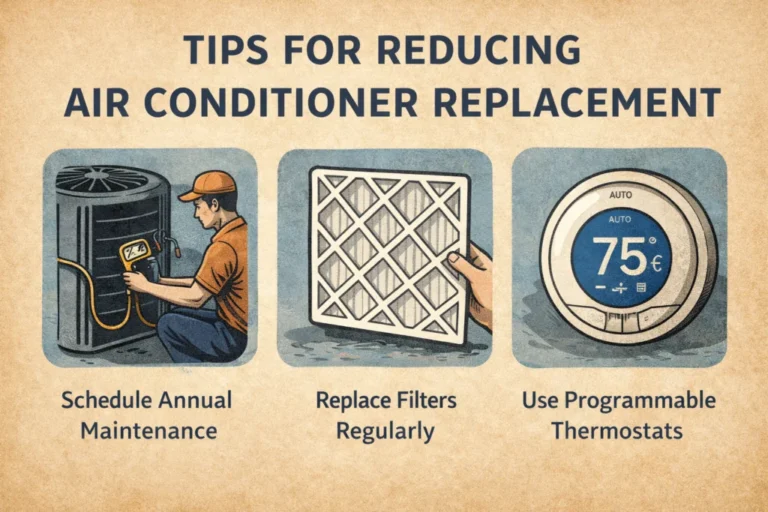 Tips for Reducing Air Conditioner Replacement Expenses