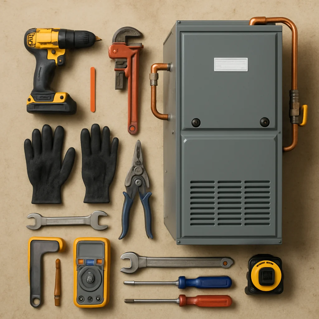Tools for furnace installation